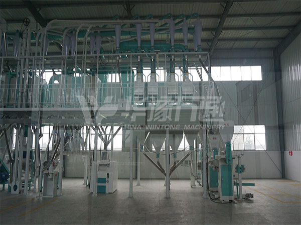 成套玉米深加工機械可根據用戶需求不同自由調節(jié)出料粒度